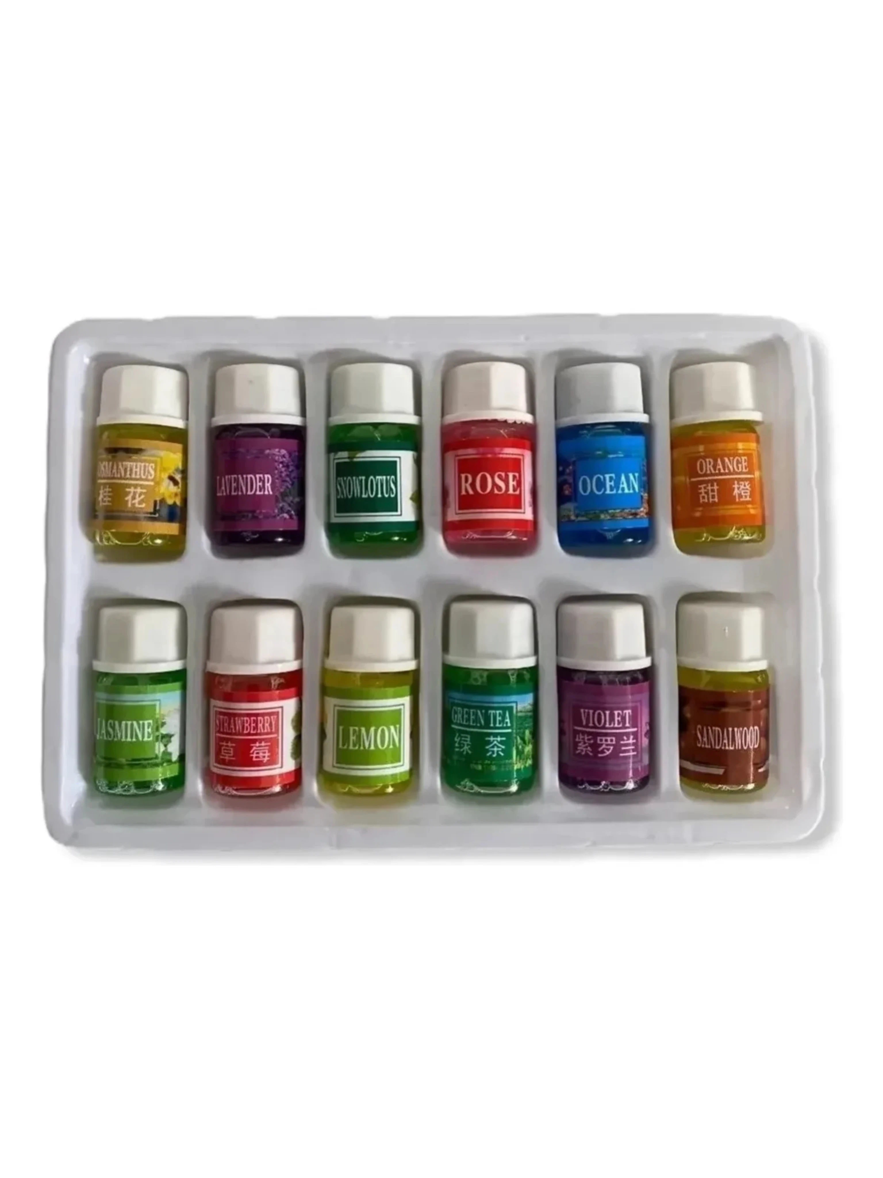 Pack 12 Aceites Esencias Para Humificador Aromatizador 3ml 3