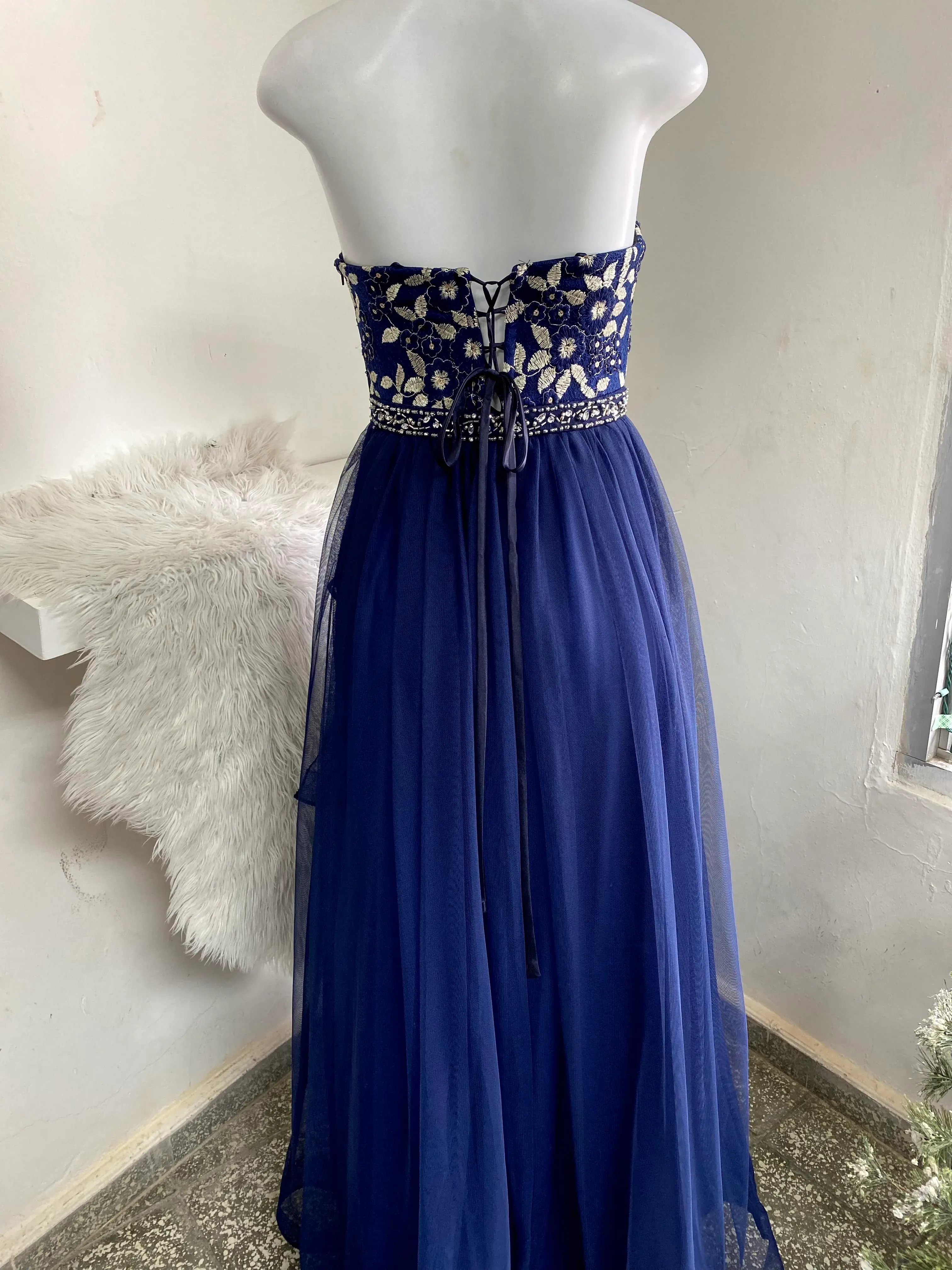 Vestido Largo, Talla 7 2