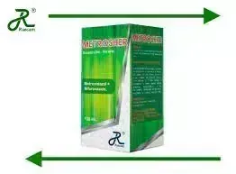 METROSHER SUSP X 120 ML METRONIDAZOL + NIFUROXAZIDE RUECAM