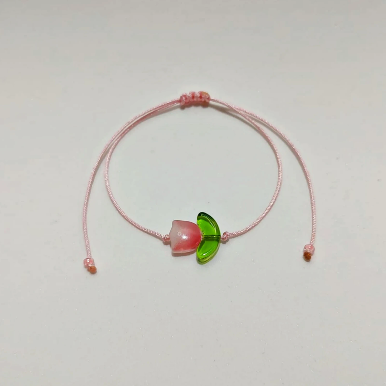 Pulsera de Tulipán Rosa Sencilla 2