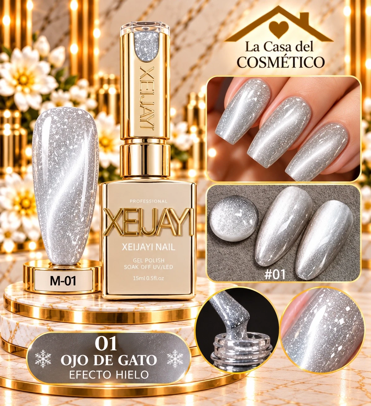 xeijayi esmalte ojo de gato efecto hielo -01