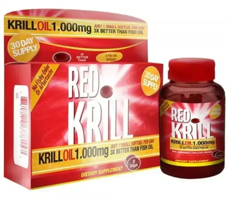 Redkrill Oil x 1000 mg x 30 Softgels healthy