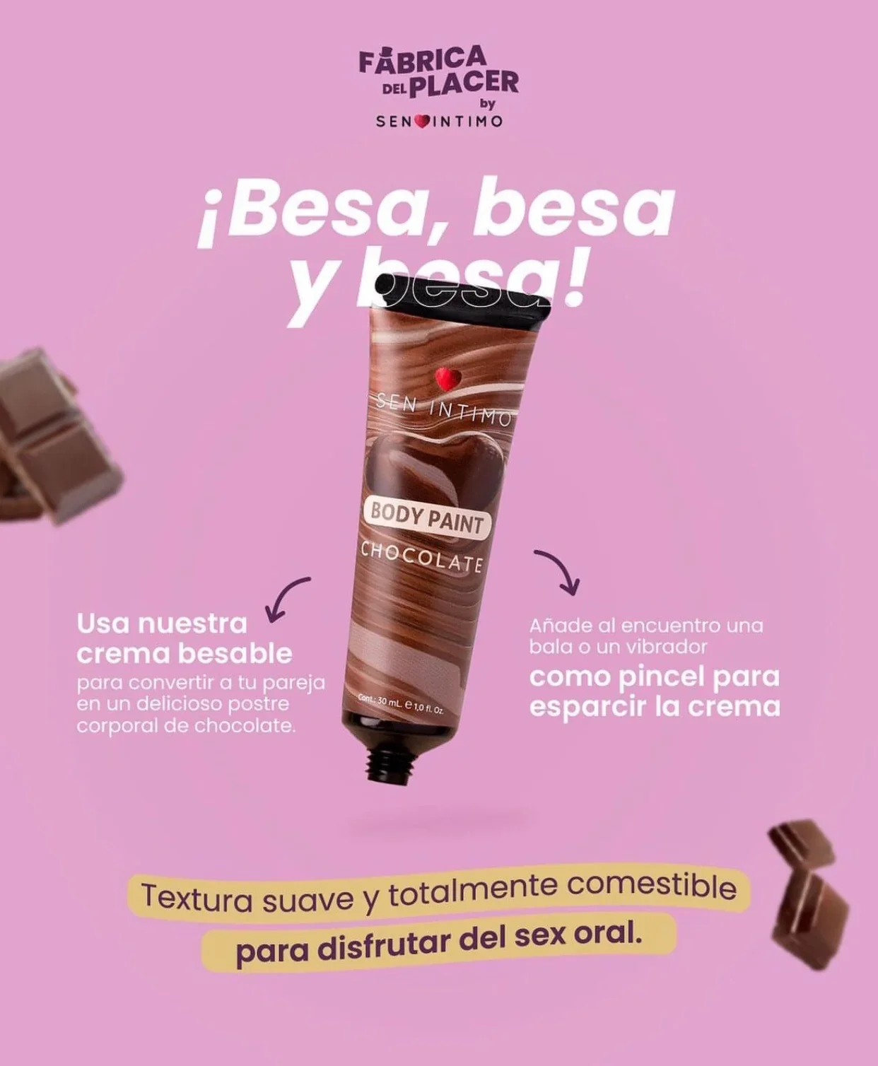 Pintura Corporal Chocolate  2