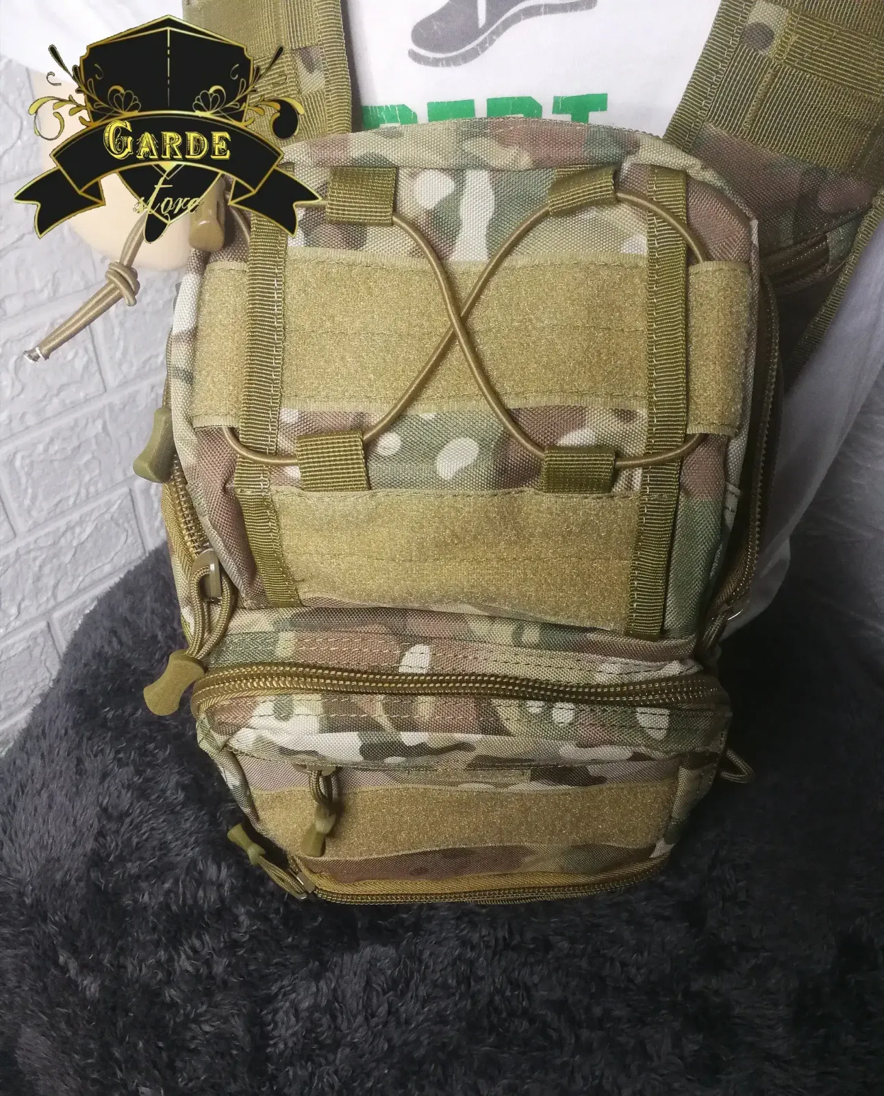 Morral cruzado táctico 20Lt 2