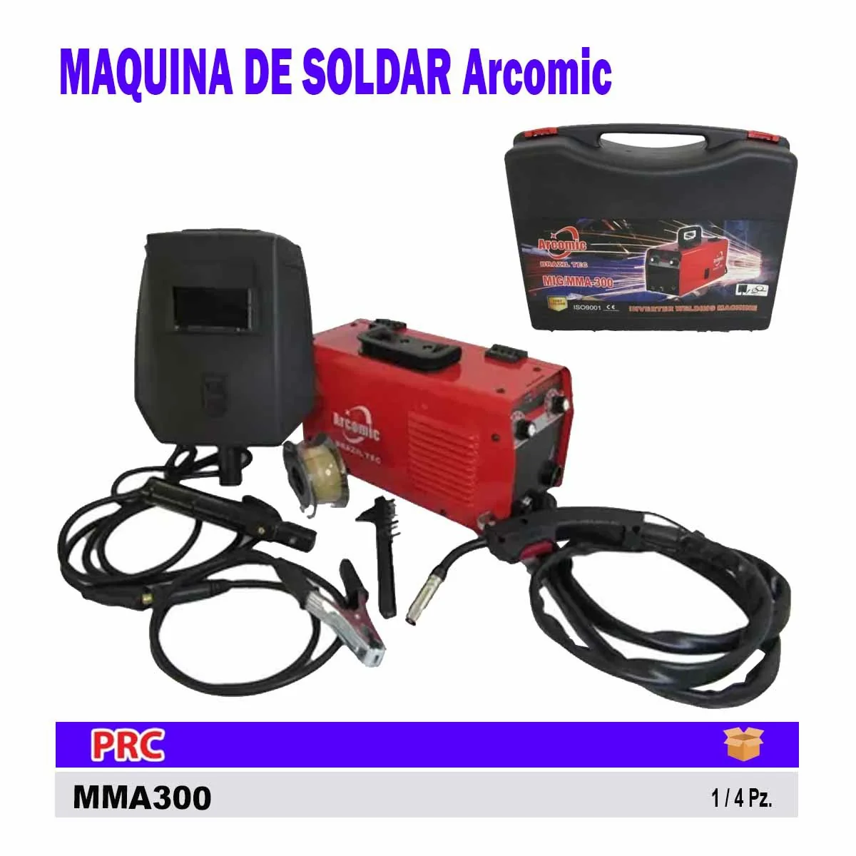 MAQUINA DE SOLDAR Arcomic MIG/MMA-300