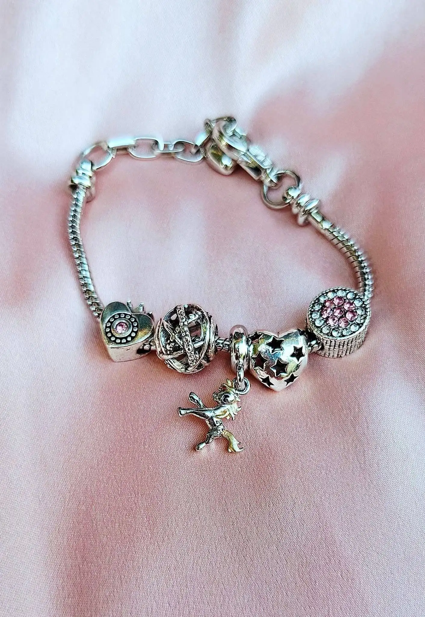 Cobre pulido pulsera infantil
