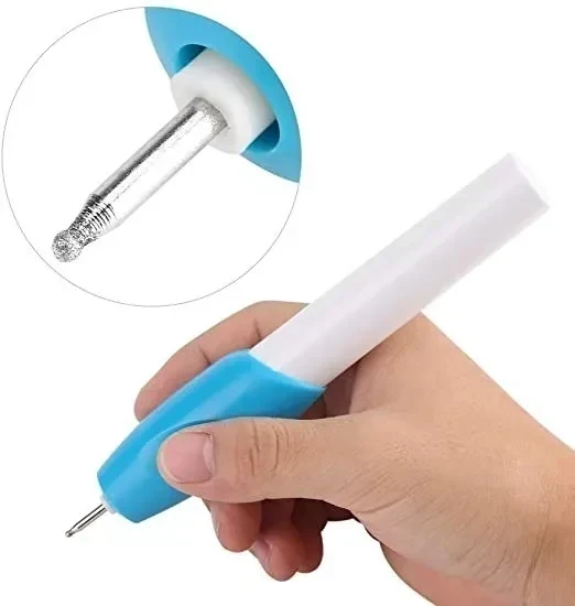 Lápiz Grabador Tallador Para Metal Plástico Vidrio Madera Cuero 2