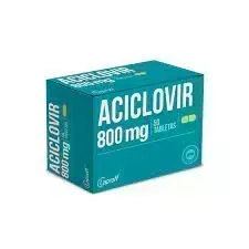 ACICLOVIR 800 MG CJA X 50 TAB LAPROFF