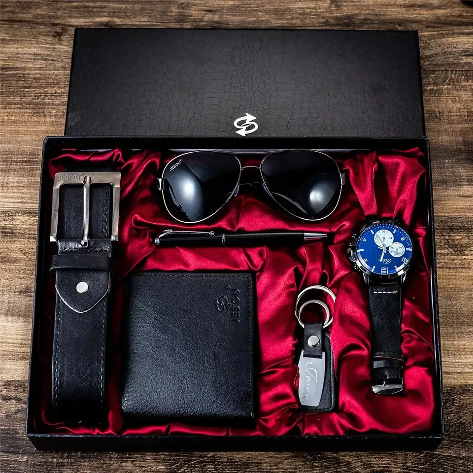 conjunto de caja de regalo de negocios para hombre