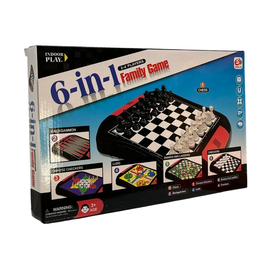 Juego de Mesa 6 en 1 Iman
