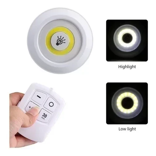 Set Luces Led Inalámbricas Control Remoto Luz Fría 2