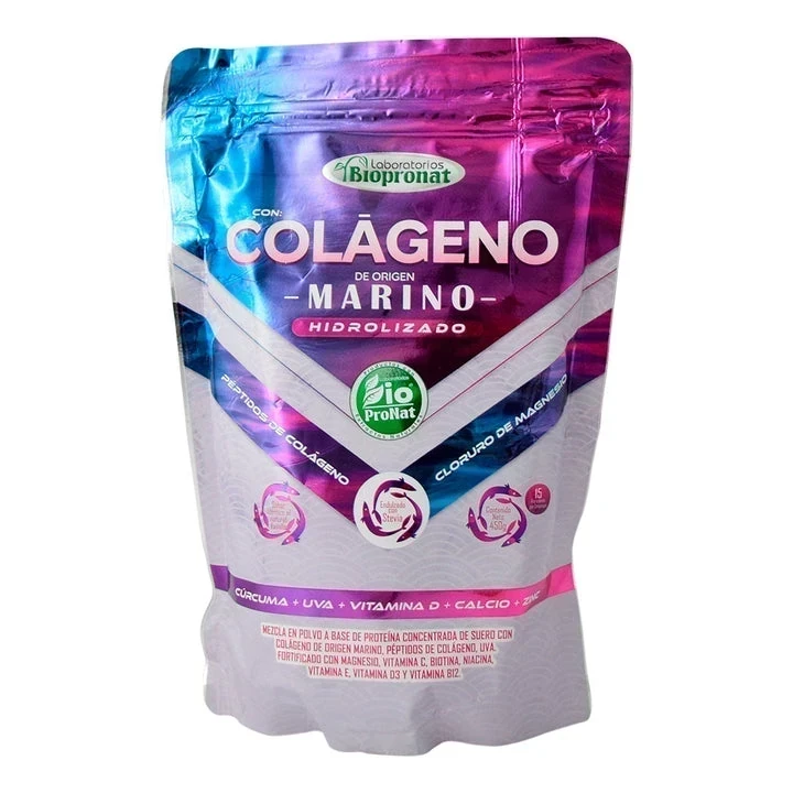 Colágeno Marino Hidrolizado X 450 grs Biopronat