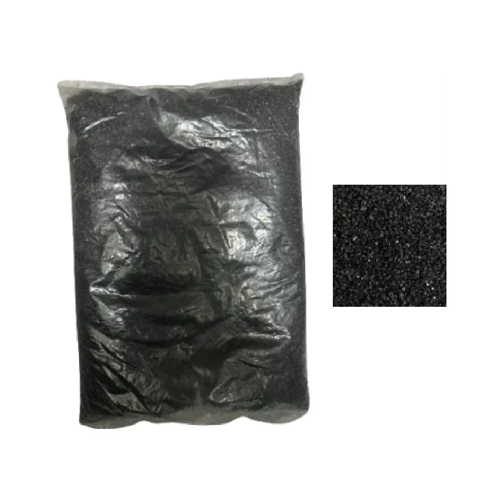 Grava negra x 1 kg.