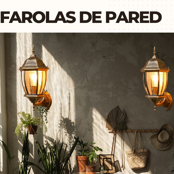 Farolas LED decorativa
