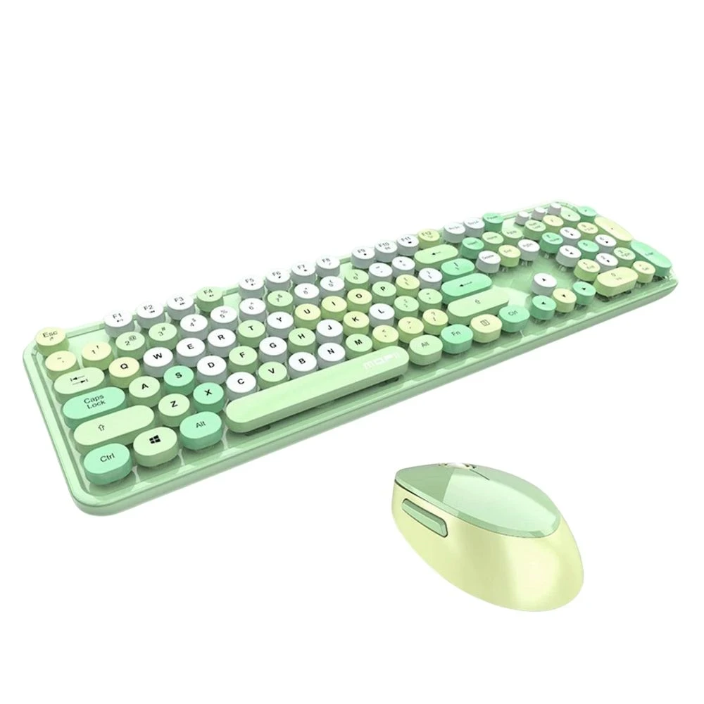 Combo Teclado Mouse USB Multicolor  2