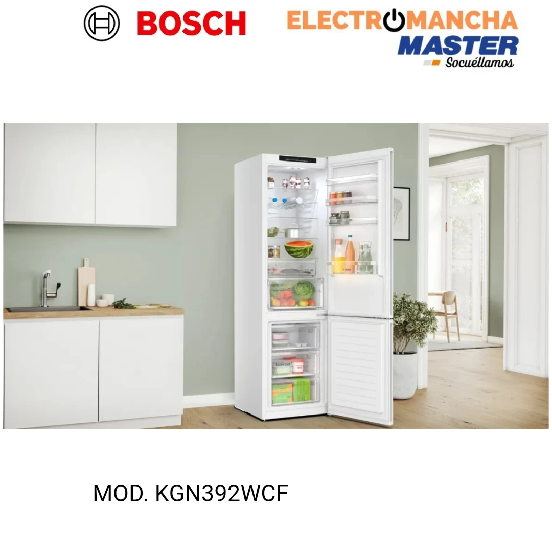 FRIGO COMBI BOSCH KGN392WCF 2,03*60 NF C 4