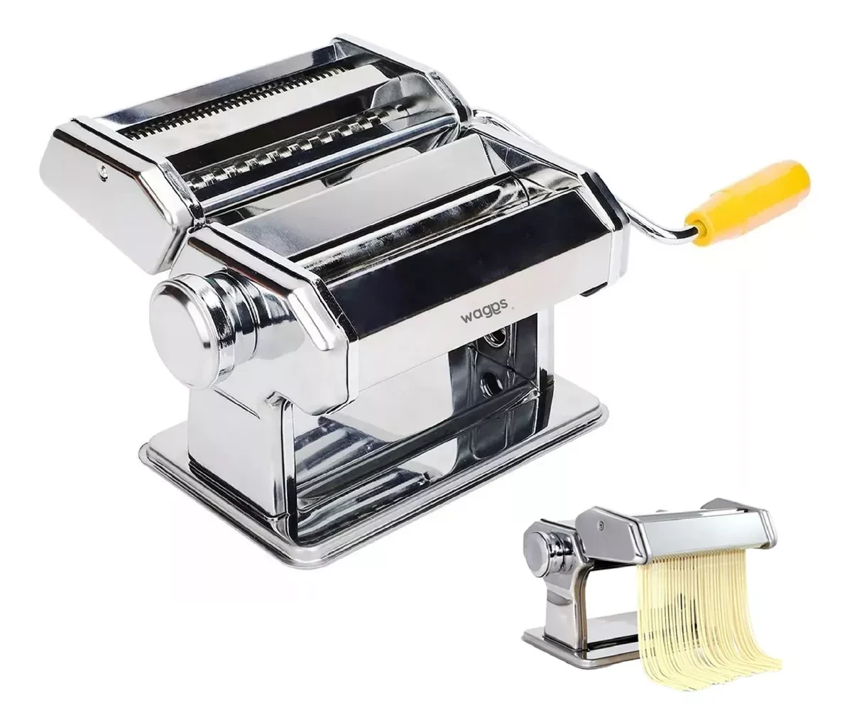Maquina Fabrica Pastas Amasa Fideos Acero Inoxidable Waggs