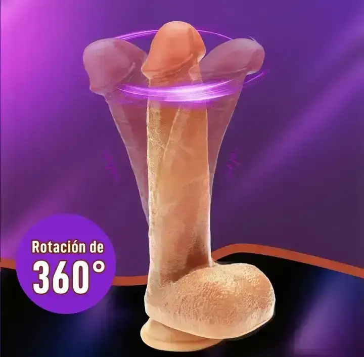 Vibrador Pene Realista a Control Remoto 23.5 x 4.1 Cms 3