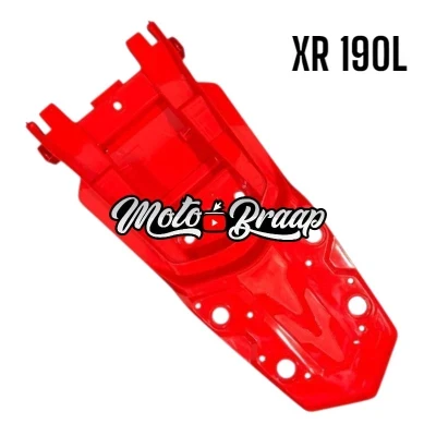 PL XR 190 L Guardabarro trasero Rojo IMGUT84 OKL