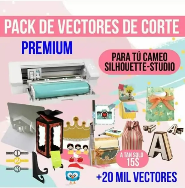 PACKS DE VECTORES Y PLANTILLAS DE DISEÑO Y DE CORTE IMPRIMIBLES  2
