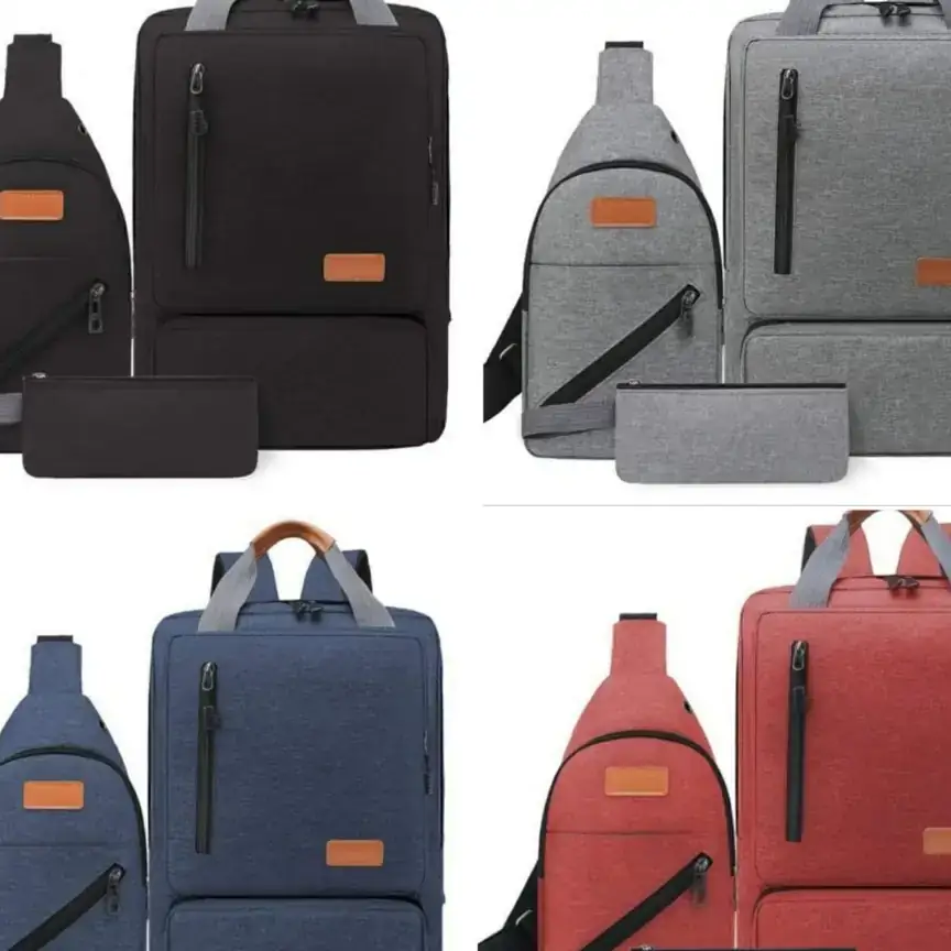 Set de morral de 3 piezas 🔝  