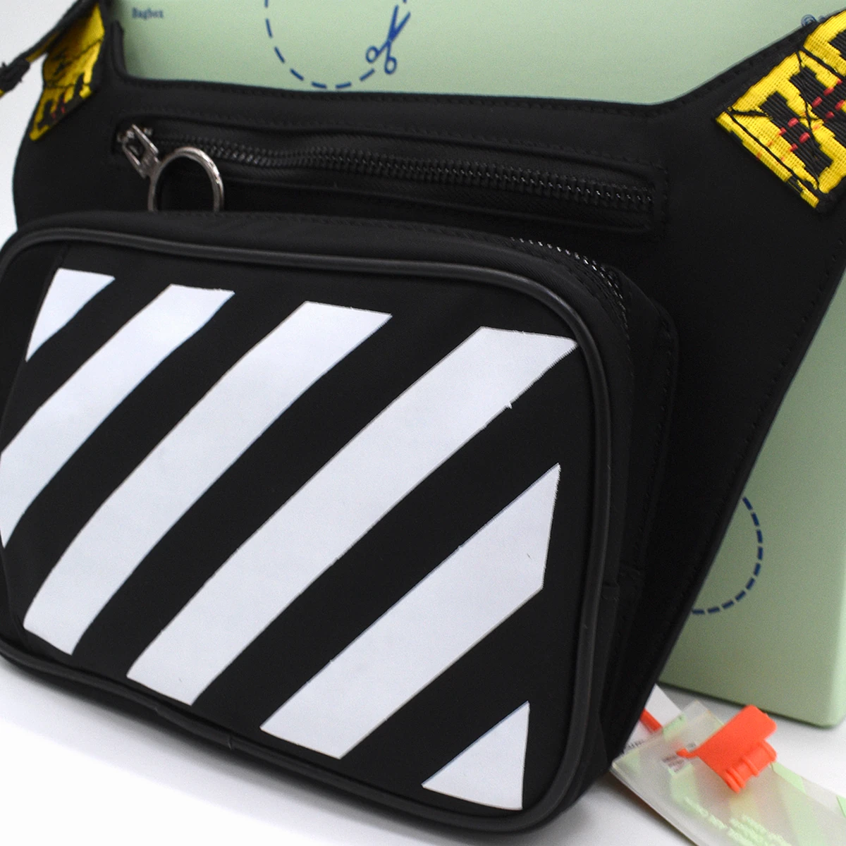 Bolsa Bandolera Cruzada Off-White 9