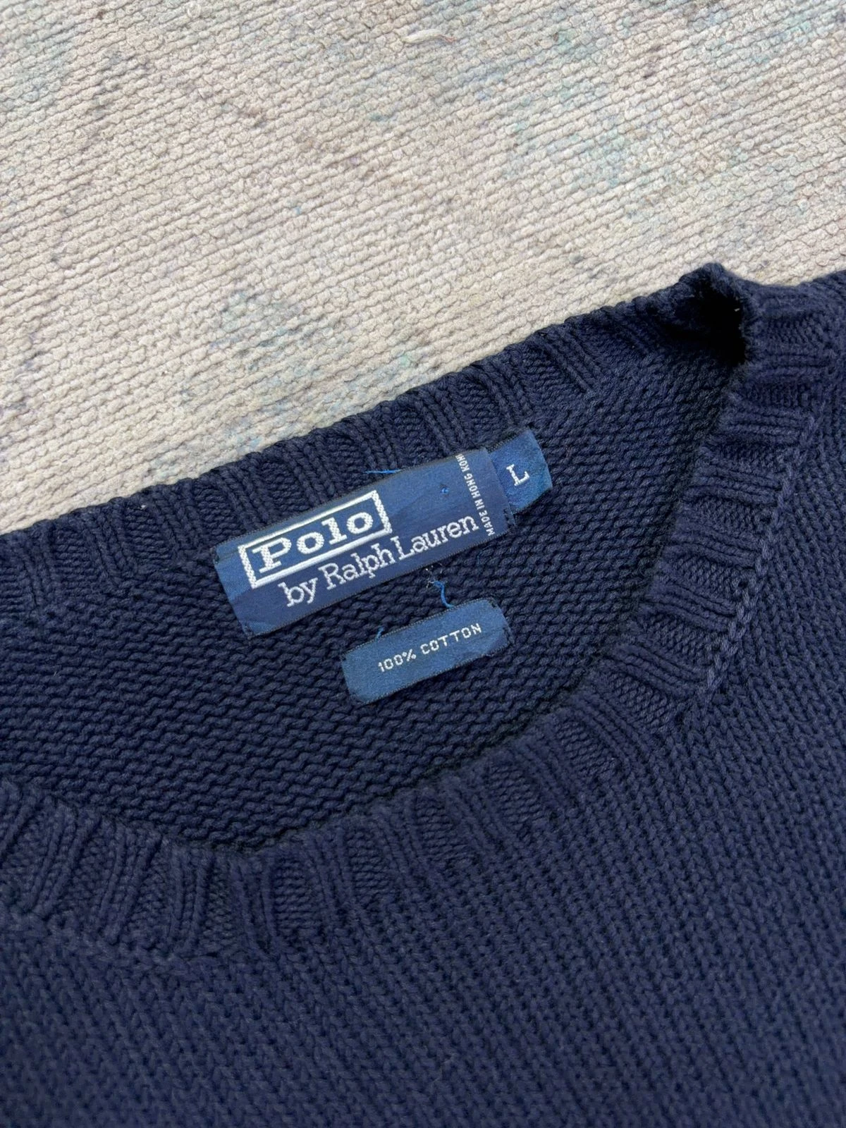 POLO BY RALPH LAUREN VINTAGE COTTON KNIT SWEATER 4