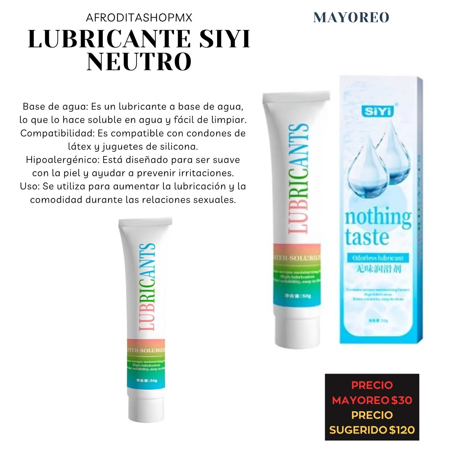 LUBRICANTE SIYI NEUTRO