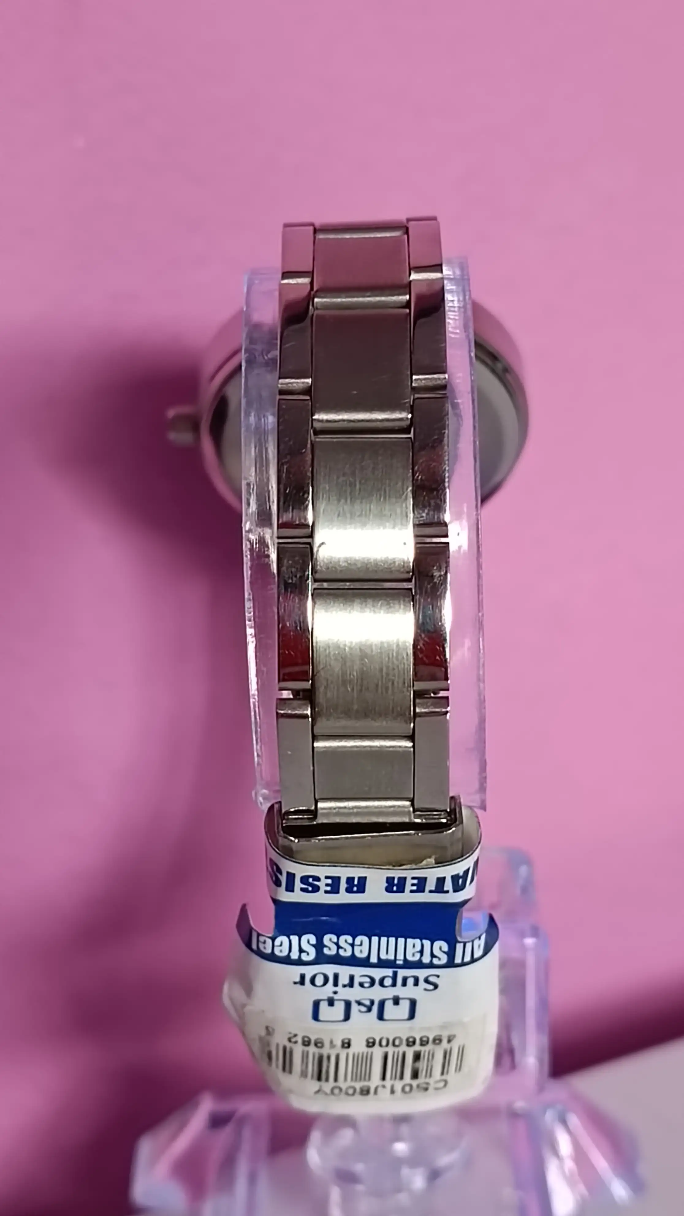 RELOJ DAMA ACERO PLATEADO  2