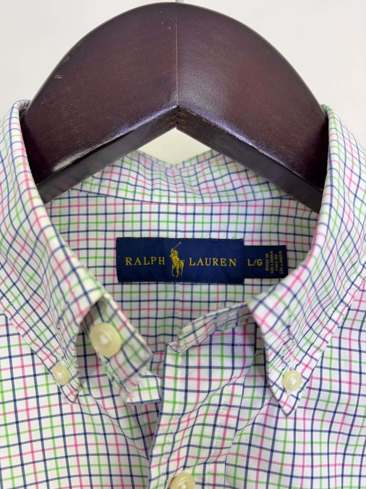 RALPH LAUREN MULTICOLOR CHECK SHIRT 2