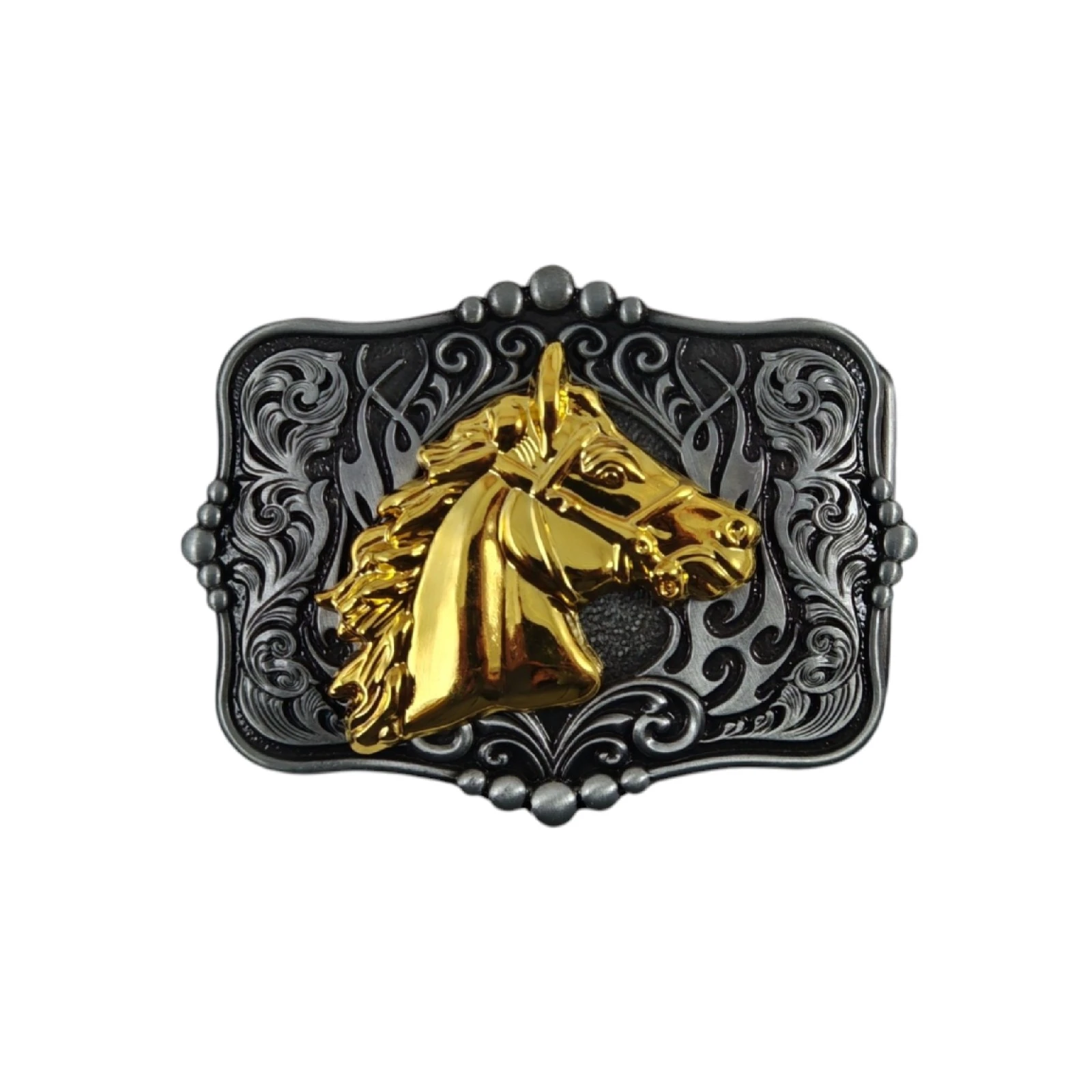 cinturón vaquweo hebilla cabeza de caballo  2