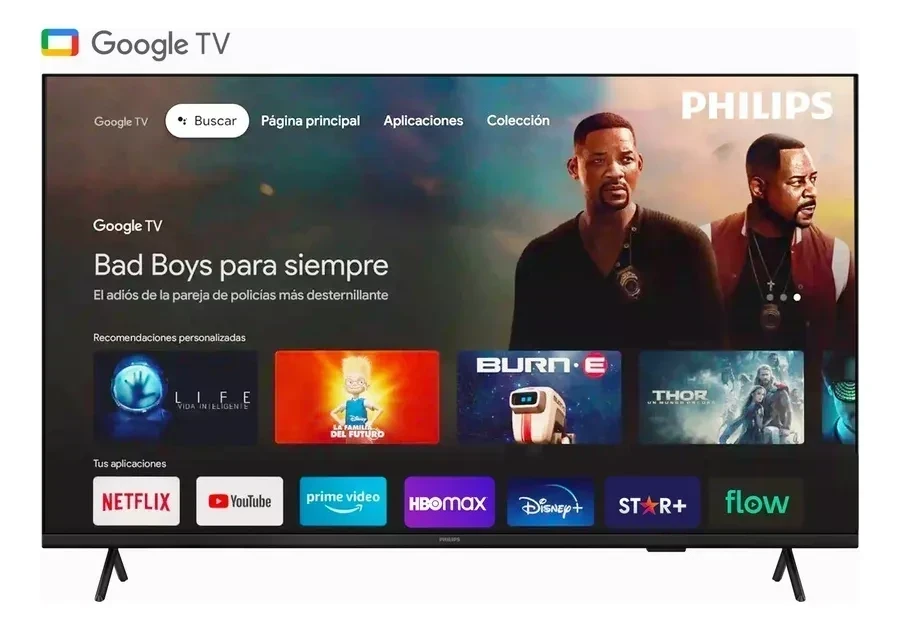 SMART TV PHILIPS 50"  50PUD7408/77 50" 4K LED C/GOOGLE TV 