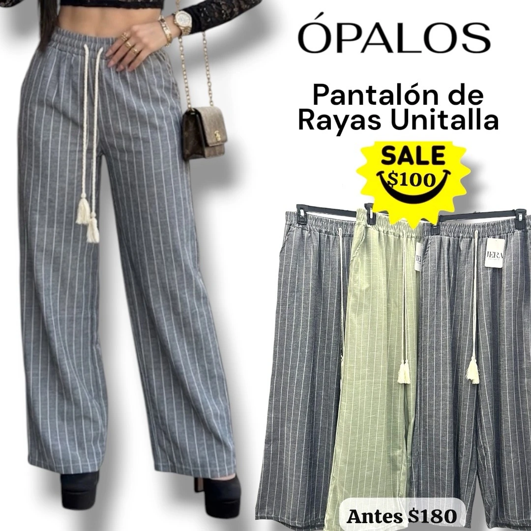 Pantalon Rayas 