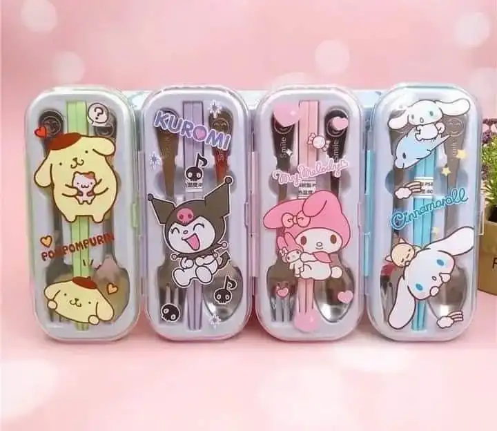 Cubiertos Sanrio