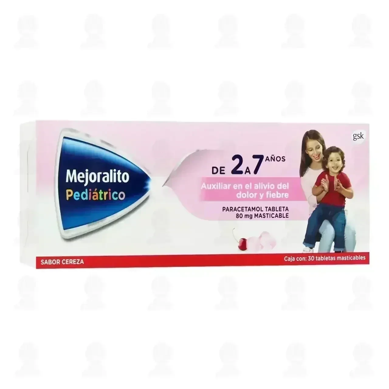 Mejoralito Pediátrico 80mg 30TAB 