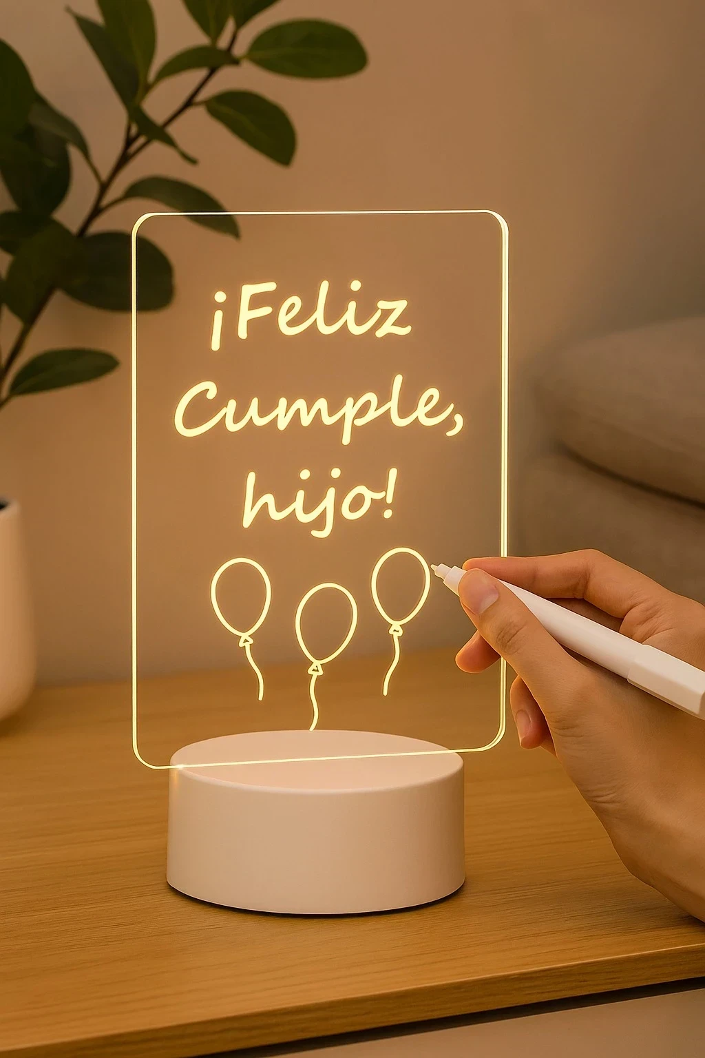 LAMPARA PIZARRA 3D 2