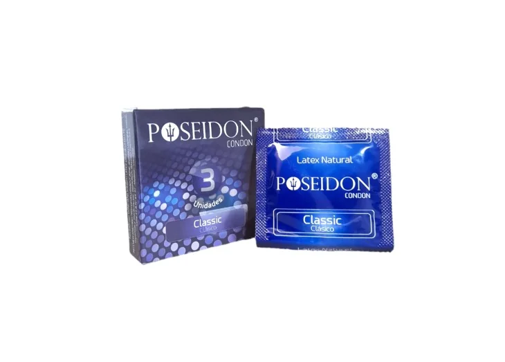 PRESERVATIVO POSEIDON PACK 36 CAJAS X 3 UND