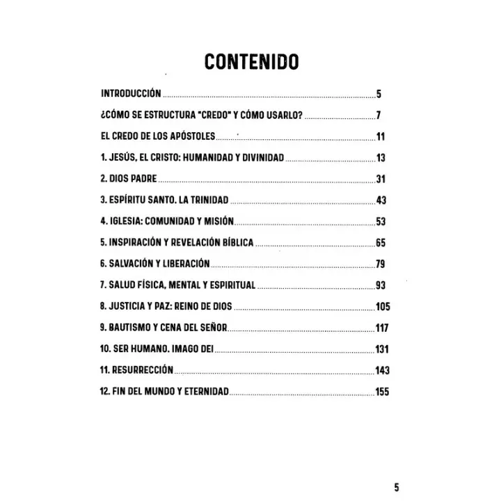 Credo, 12 lecciones para jóvenes - Samuel Pagan y Alex Sampedro 3