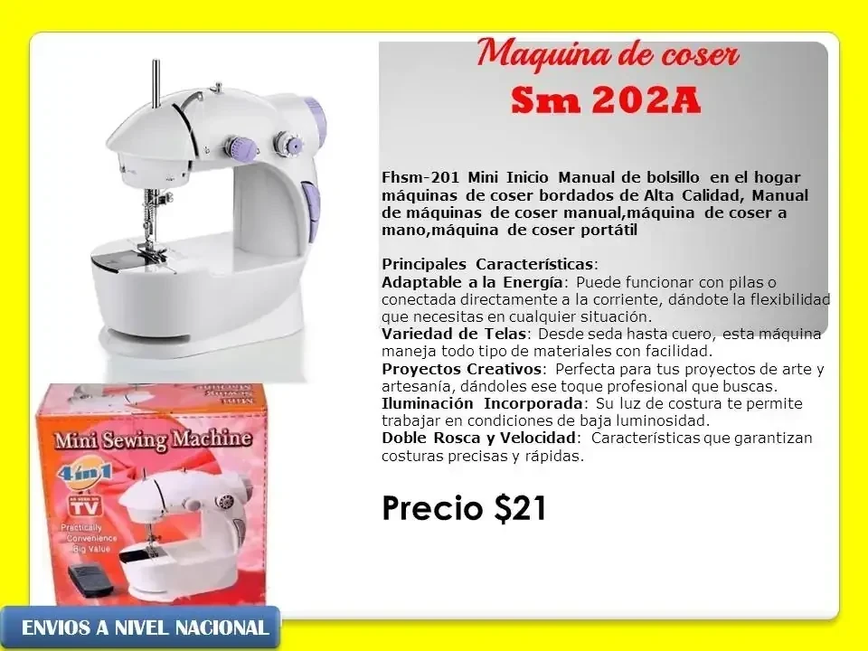 Mini máquina de coser 4