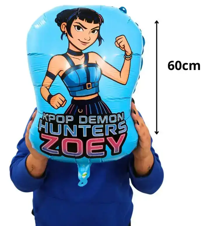 Globo metalizado guerreras kpop  4