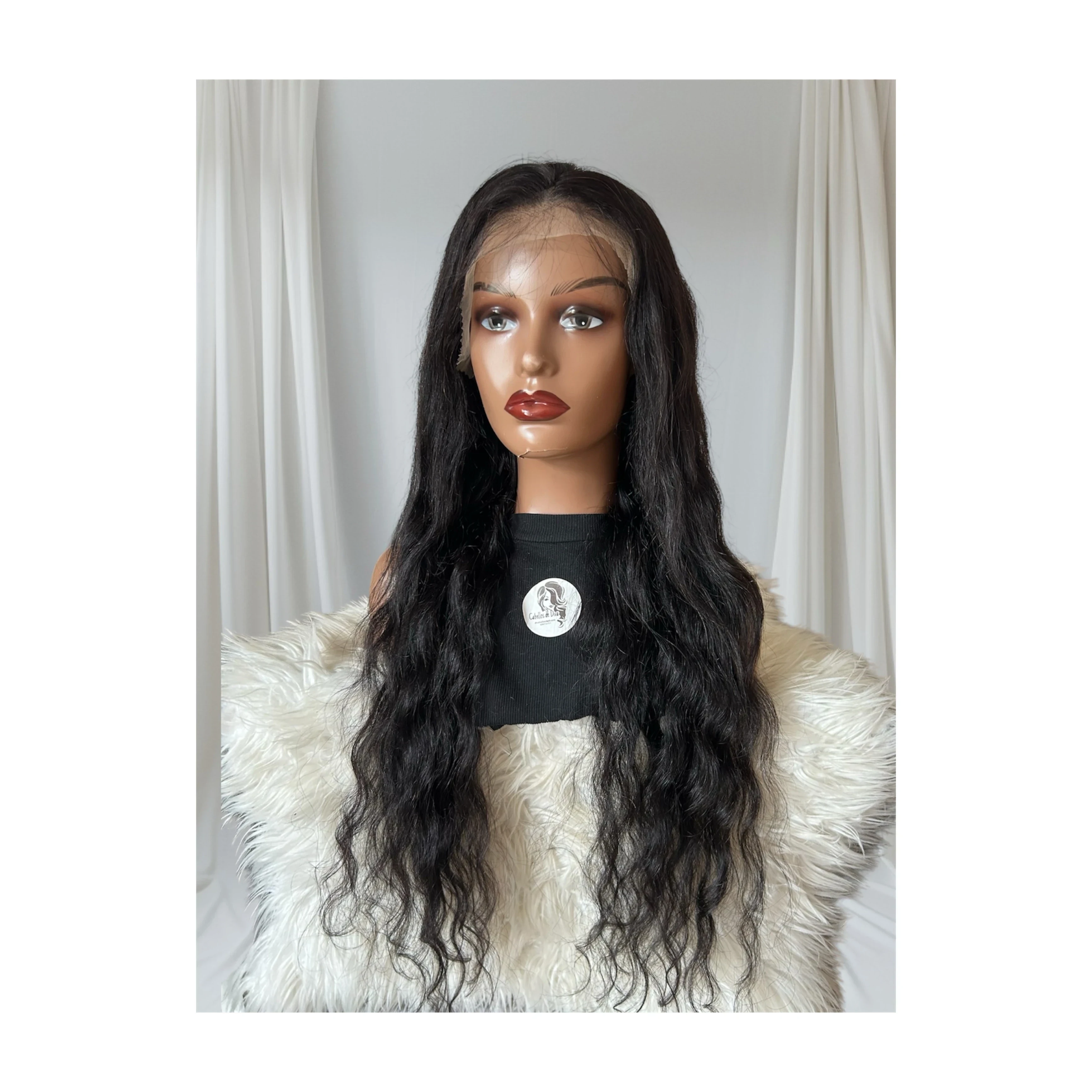 Pelucas de cabello humano ondulado 30” con encaje frontal transparente de 13 x 6 pulgadas, densidad 180, pelucas de cabello humano virgen brasileño prearrancado, sin pegamento 2
