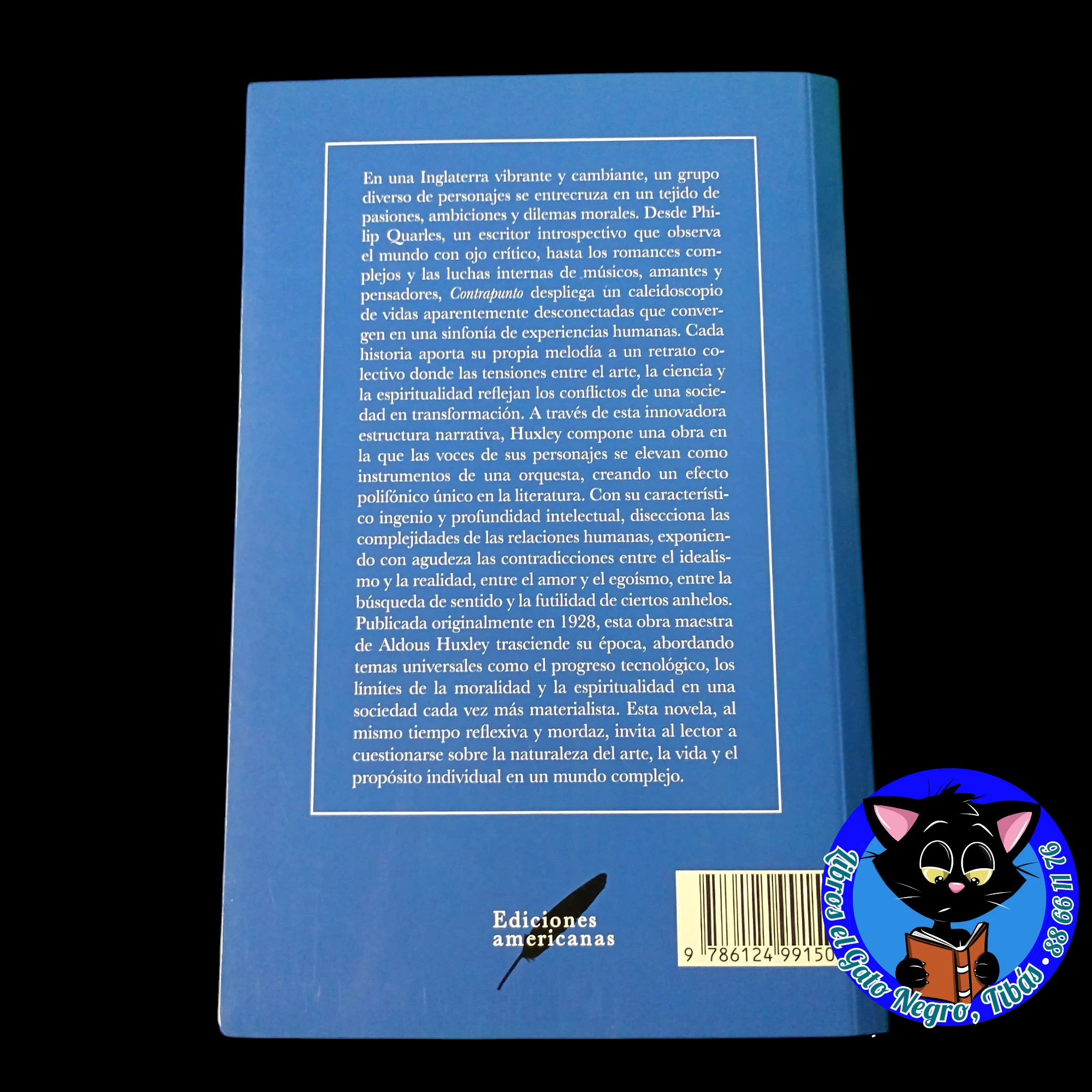 Contrapunto , Aldous Huxley , nuevo 2