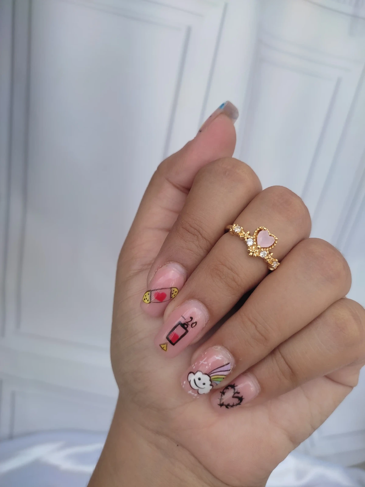 ANILLO AJUSTABLE PINK QUEEN