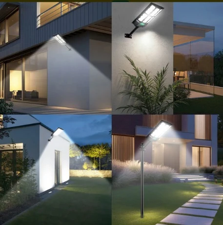 Lámpara Led Solar Exterior Luminaria Suburbanas 288led 5000w 8