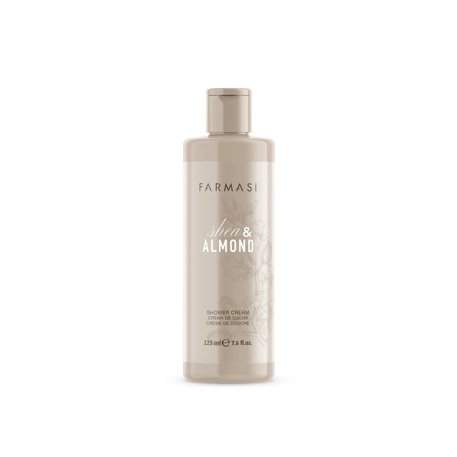 SHEA BUTTER & ALMOND SHOWER CREAM 225ML