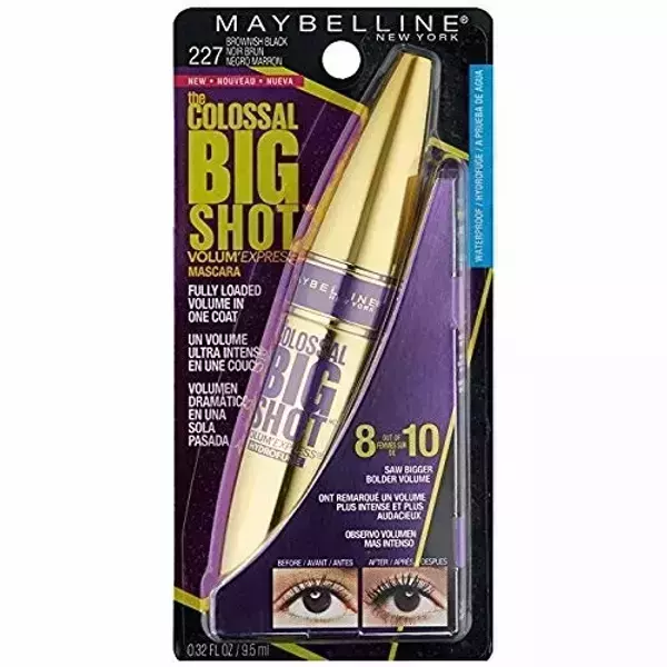 Masc. Pestañas The Colossal Big Shot impermeable, Color Negro -227