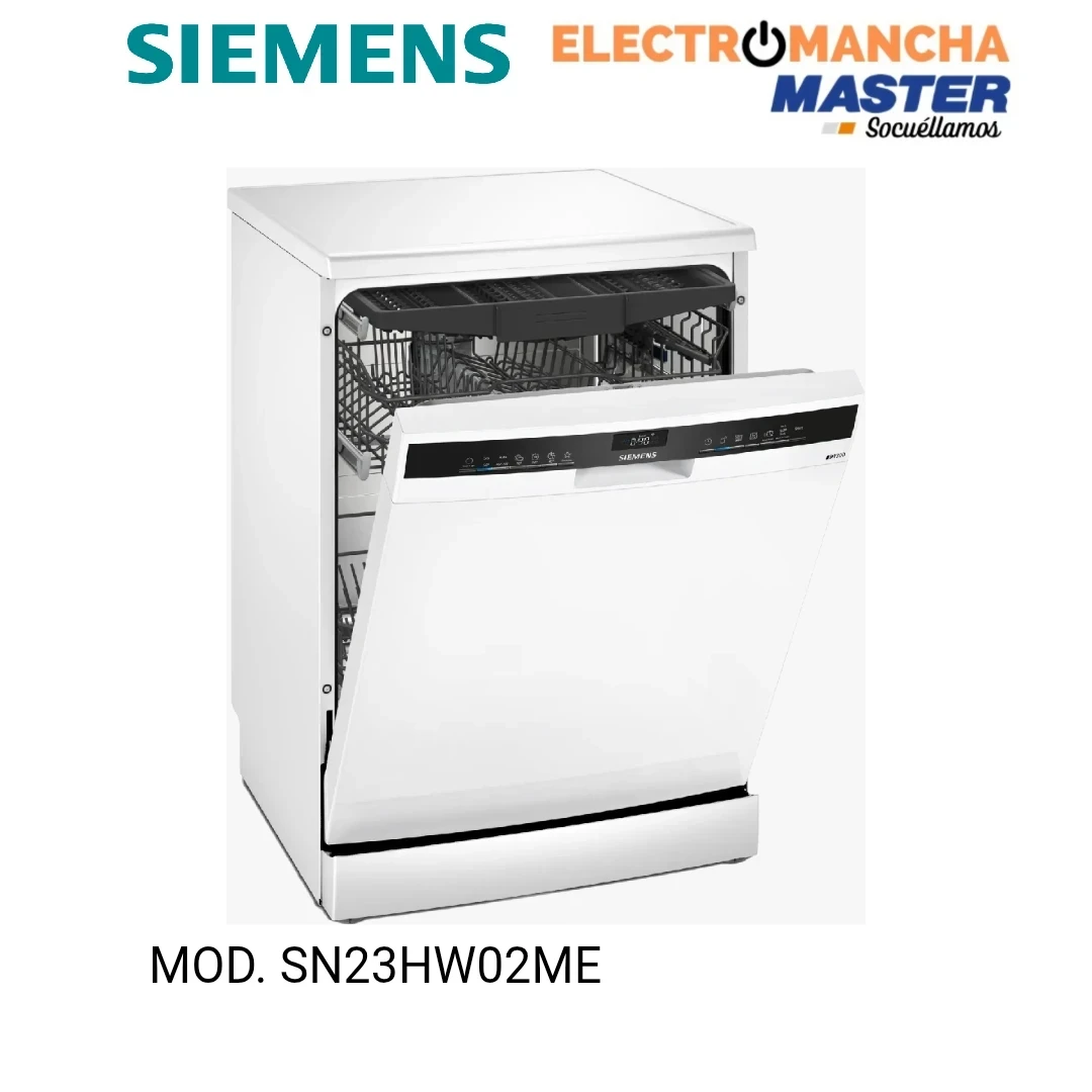 LAVAVAJILLAS SIEMENS SN23HW02ME 3 BANDEJA BLANCO 13 CUB. CLASE D