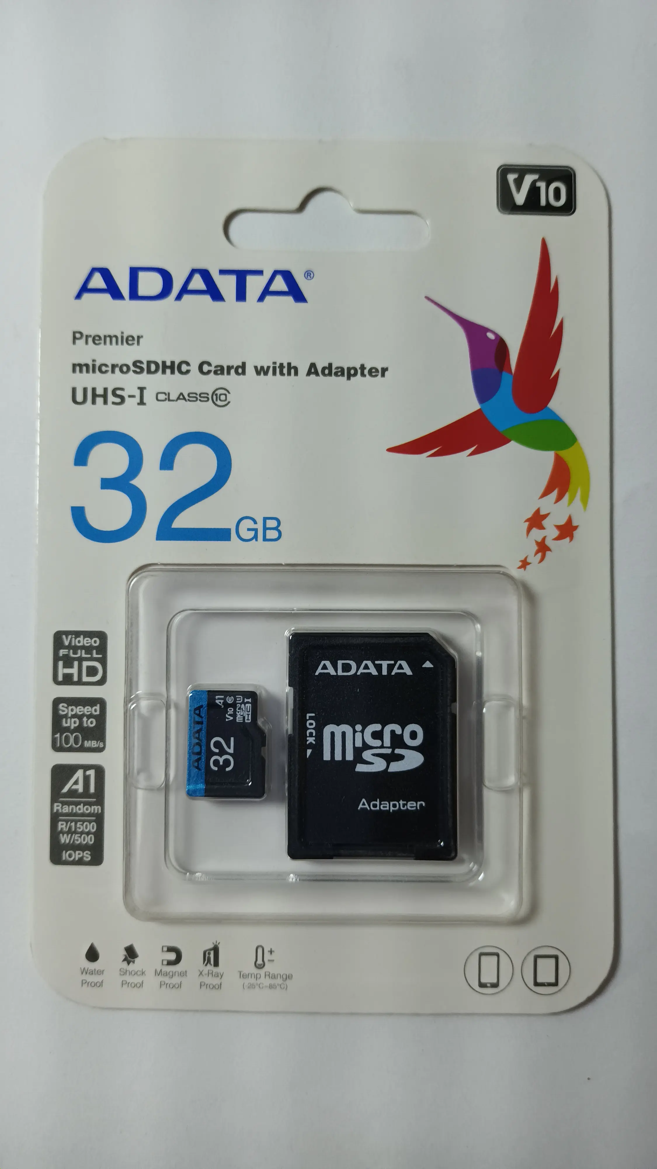 MEMORIA ADATA MICRO SD 32GB CL10