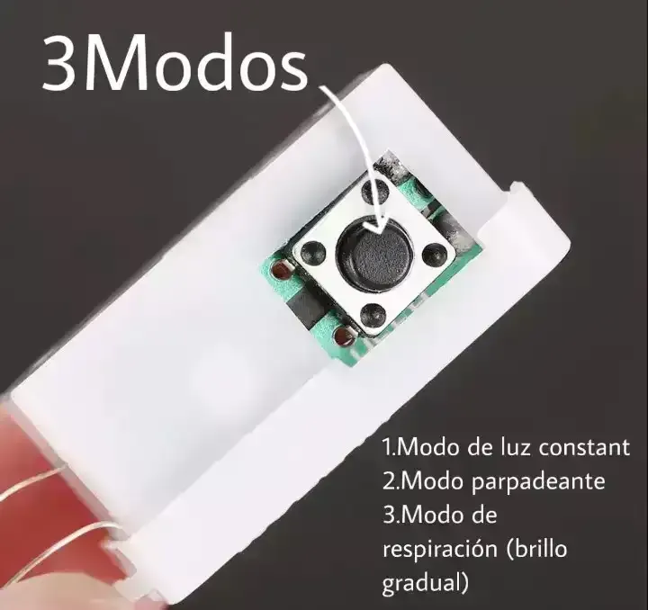 Guirnalda microled alambre deco 10 luces 1m  2