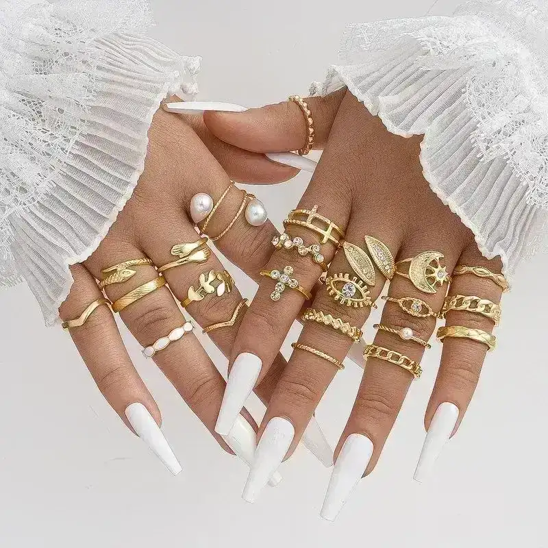 Set x22 Anillos Perlau REF: D16